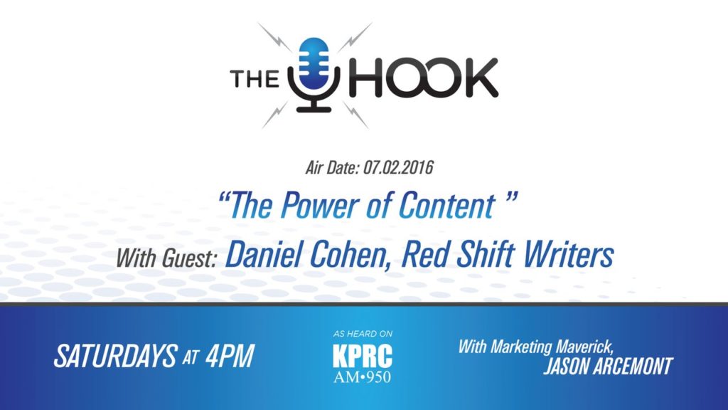 Jason Arcemont Launches Houston Business Radio Show #TheHook